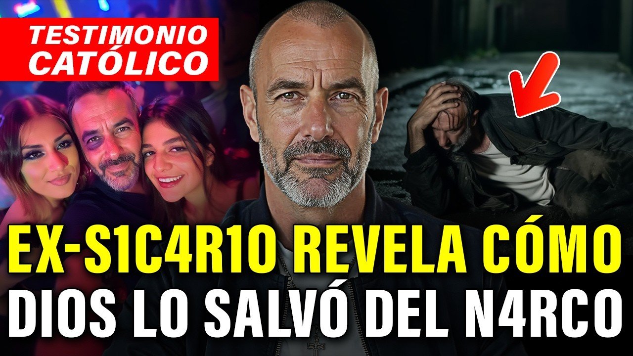 Considerado un MONSTRUO: Ex-Sicario Revela Cómo DIOS Lo Salvó del NARCO | Testimonio Católico -b