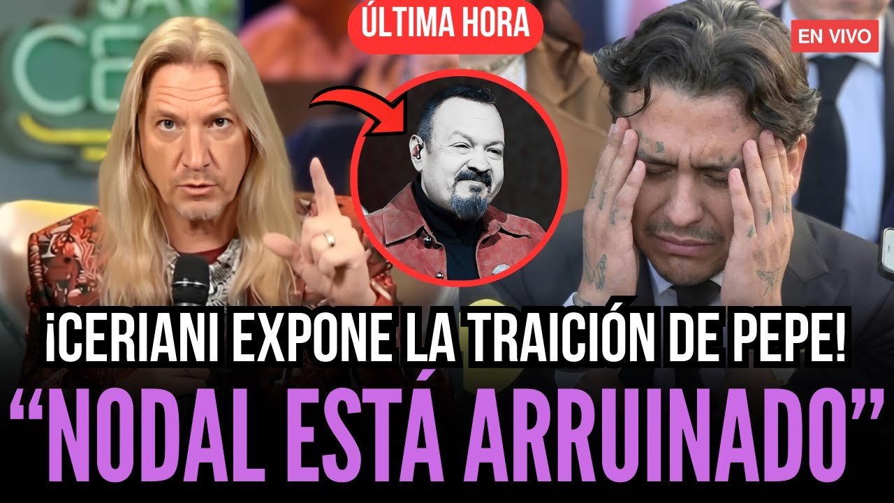 JAVIER CERIANI MUESTRA COMO PEPE AGUILAR CONTROLÓ A NODAL Y LO DESPLUMÓ HASTA DEJARLO QUEBRADO