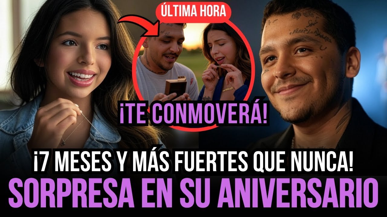 CHRISTIAN NODAL IMPACTA a ÁNGELA AGUILAR con una SORPRESA INOLVIDABLE ¡7 MESES DE CASADOS!