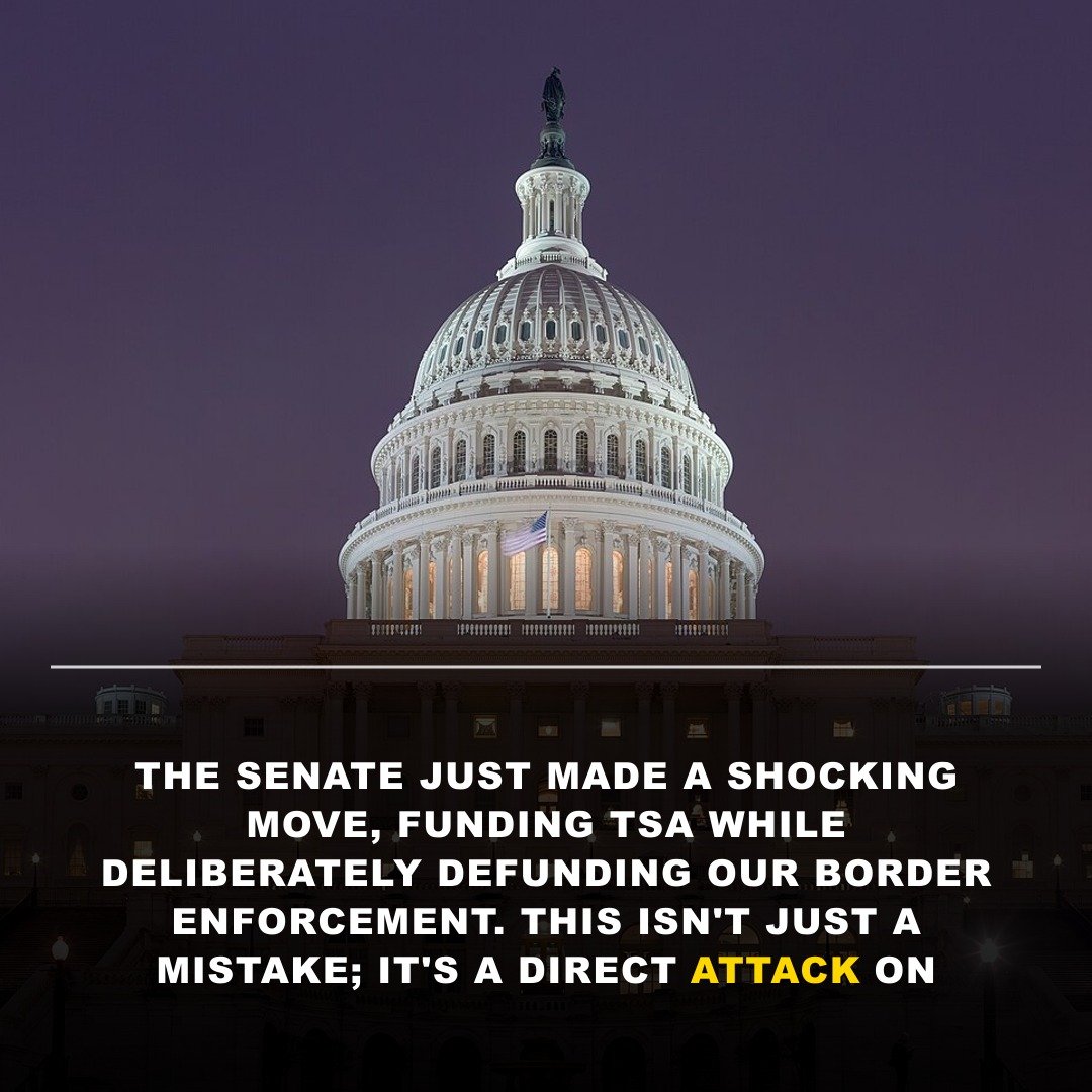 THEY JUST PULLED THE ULTIMATE BETRAYAL! Senate Funds TSA But LEAVES Our Borders WIDE OPEN – And It’s NO ACCIDENT!