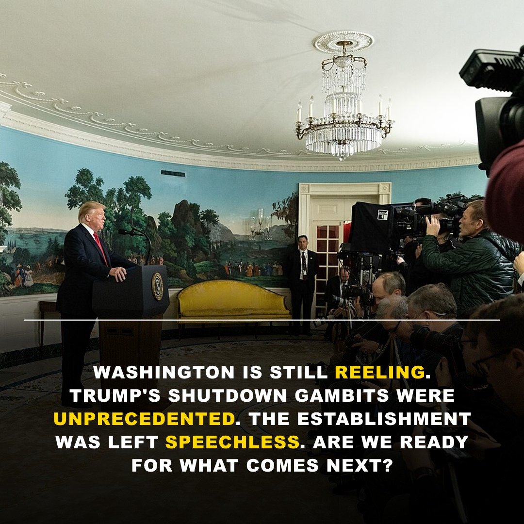 THEY NEVER SAW IT COMING! Trump’s Shutdown Strategy SHATTERED Washington Norms – And The Truth Is UNSETTLING!