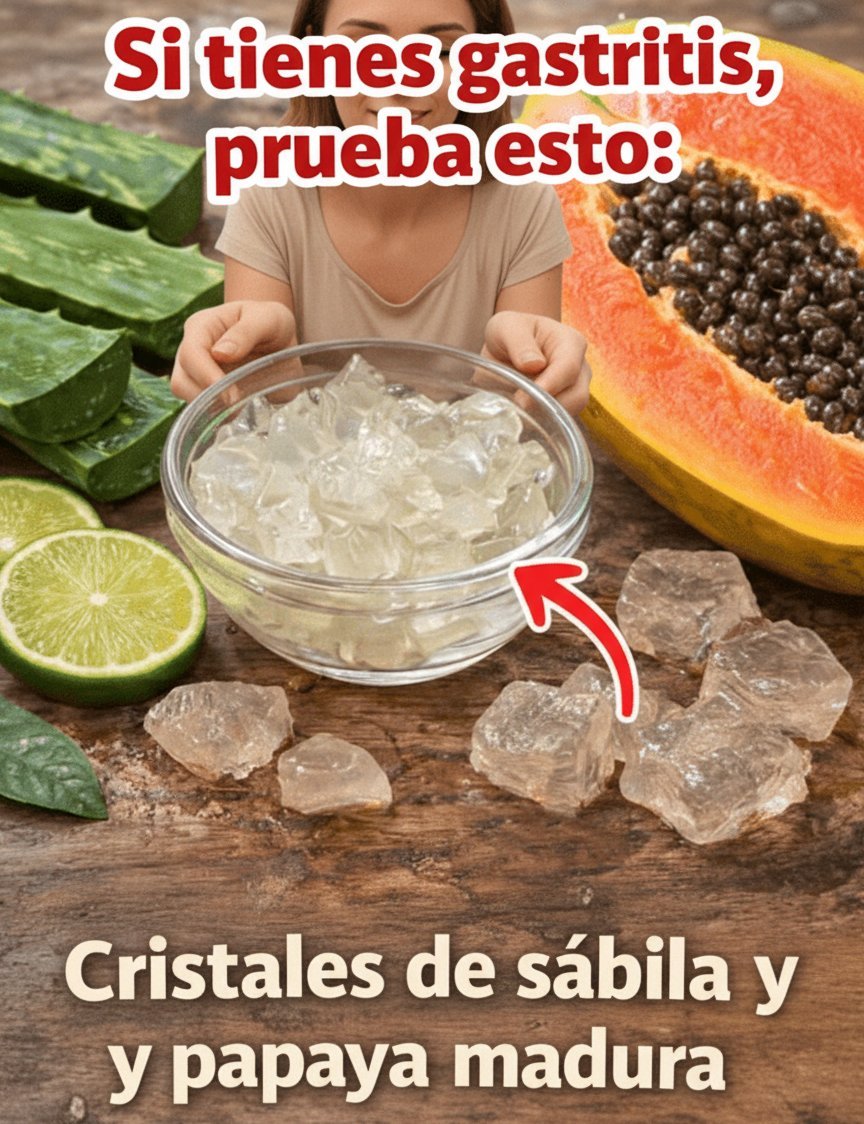 🌿 Soothe Your Stomach Naturally: The Power of Aloe Vera and Papaya