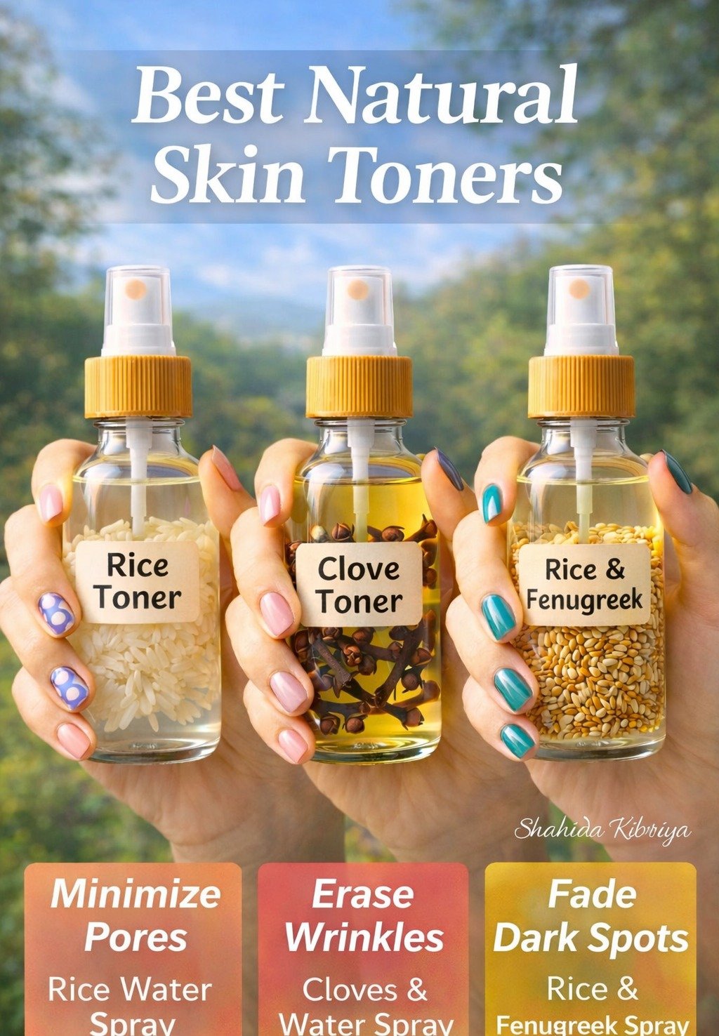 Effective DIY Toners for Clear, Youthful Skin: Natural Recipes You Can Make at Home