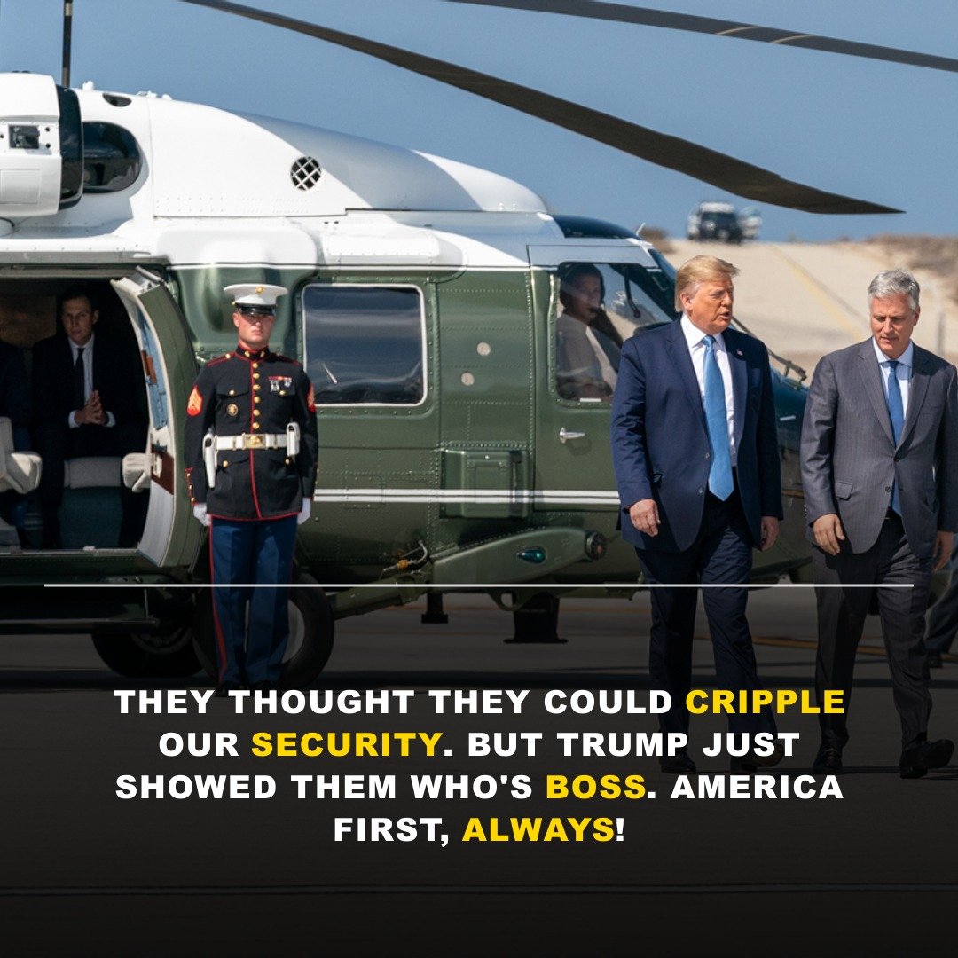 THEY TRIED TO CRIPPLE OUR SECURITY! But Trump Just Made A POWERFUL Move To Protect Our Borders – And The Swamp Is FUMING!