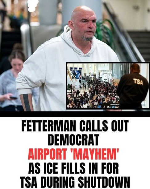 WARNING: Senator Fetterman Uncovers ‘PURE MASS CHAOS’ at U.S. Airports – Why Your Next Flight is at Risk!