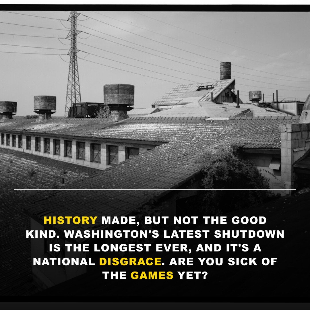 THEY’VE ABANDONED US! Washington’s SHAMEFUL Shutdown Just Broke ALL Records – And It’s A NATIONAL DISGRACE!