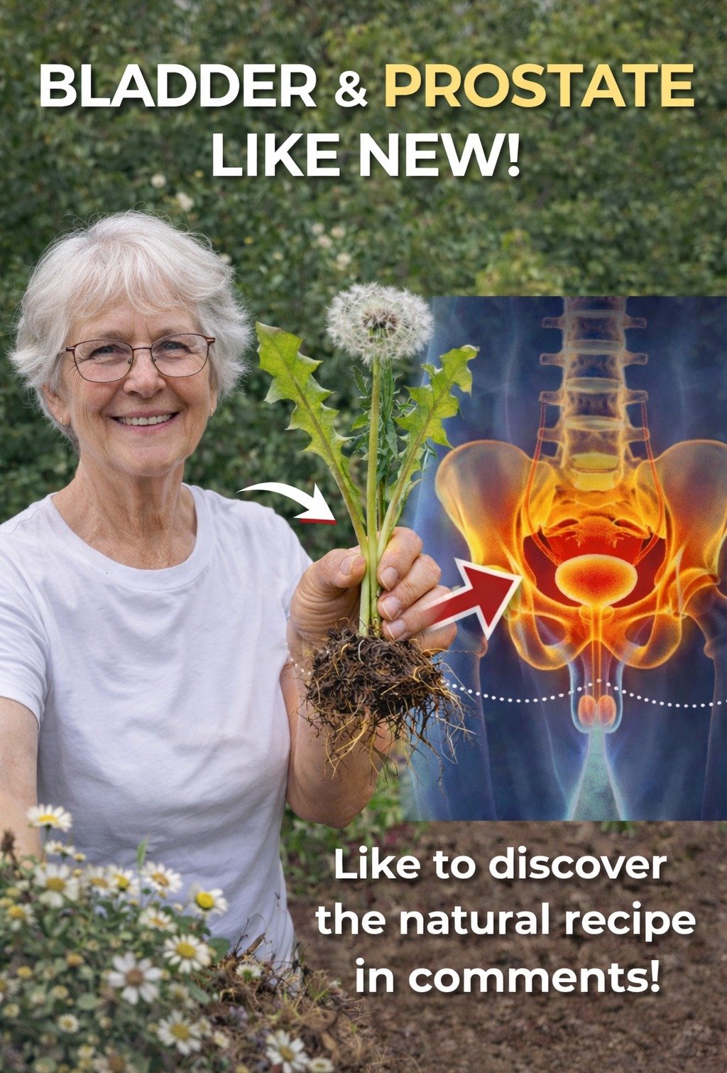 Dandelion for Bladder and Prostate: A Natural Home Remedy for Urinary Comfort