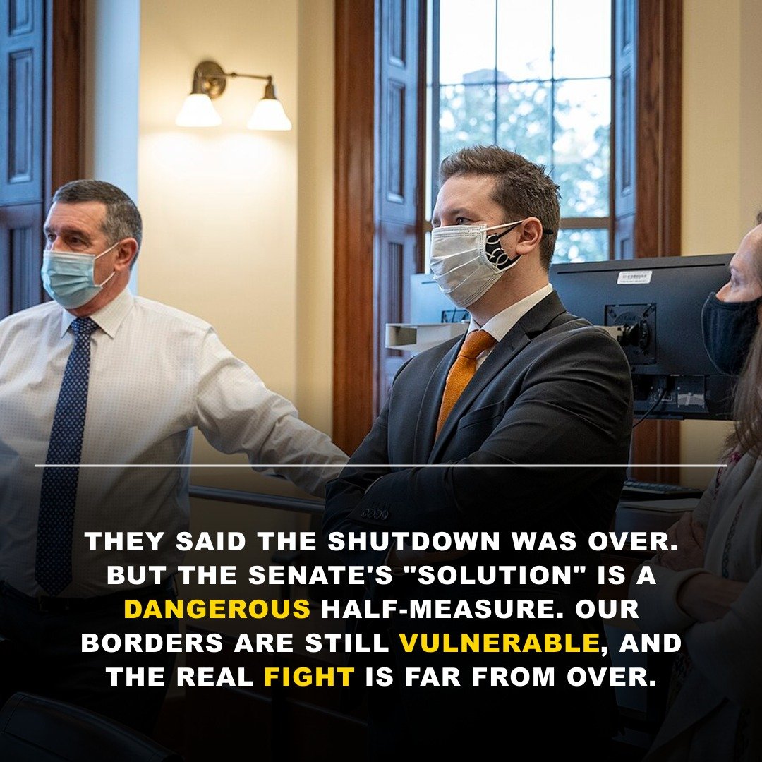 THEY SAID THE SHUTDOWN WAS OVER! Senate’s DHS ‘Solution’ IS A TRAP – And It Leaves Our Borders WIDE OPEN!