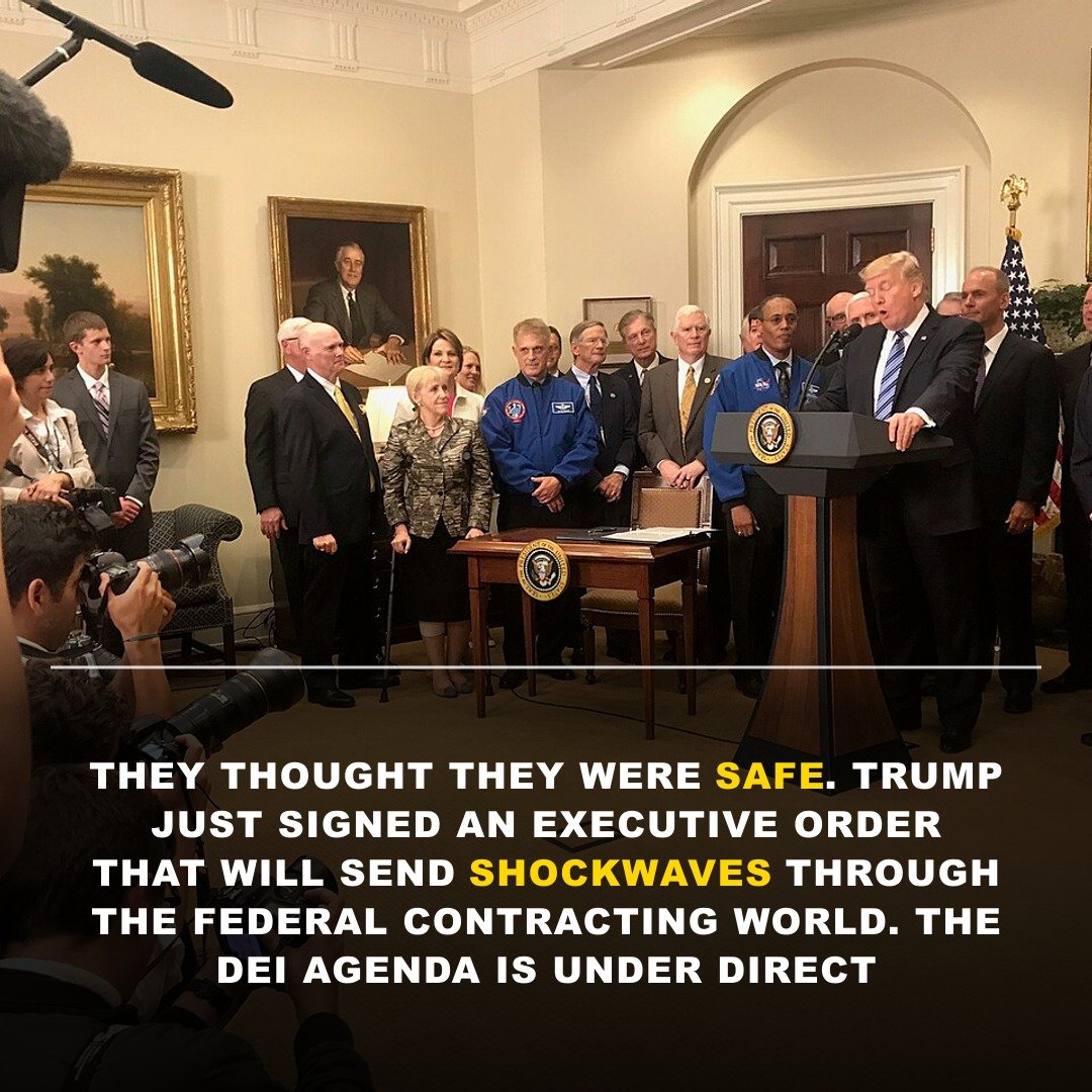 THEY’RE FUMING! Trump Just SMASHED The DEI Agenda In Federal Contracts – And The Left Is MELTING DOWN!