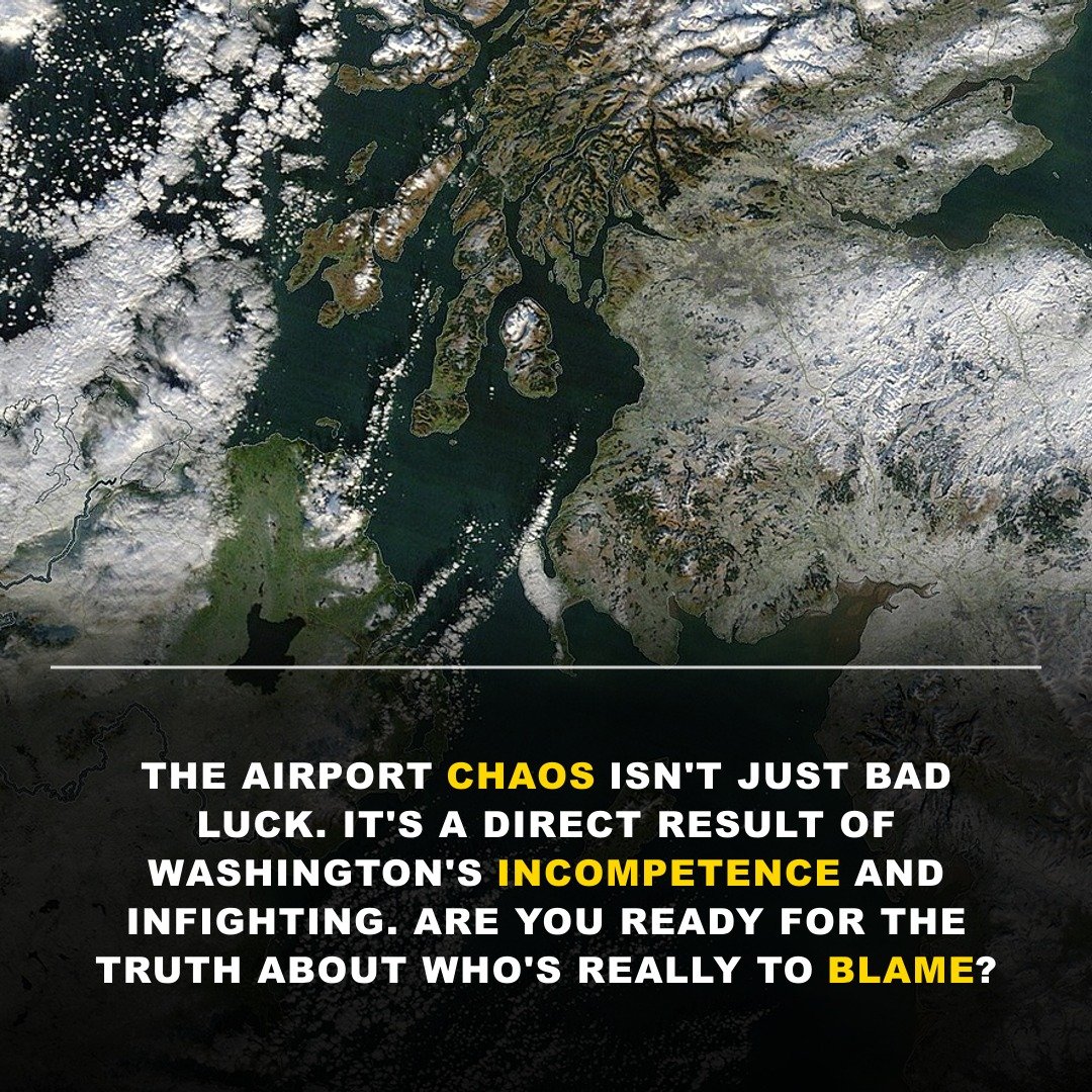 THEY’VE GROUNDED AMERICA! The Airport CHAOS Is A DIRECT Result Of Washington’s EPIC FAILURE!