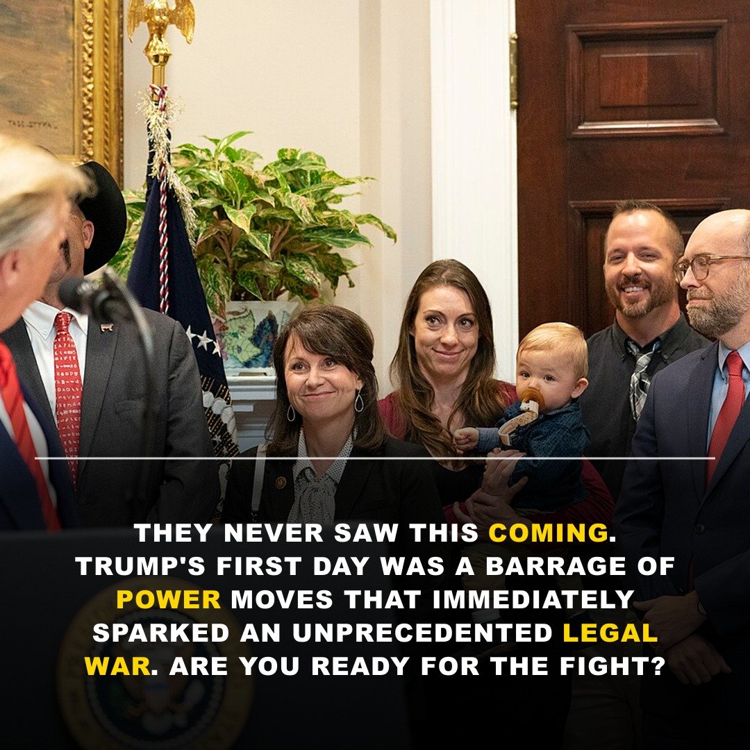 THEY NEVER SAW THIS COMING! Trump’s Day 1 SHOCKWAVE Just Triggered a Legal EARTHQUAKE – And They’re NOT Ready!