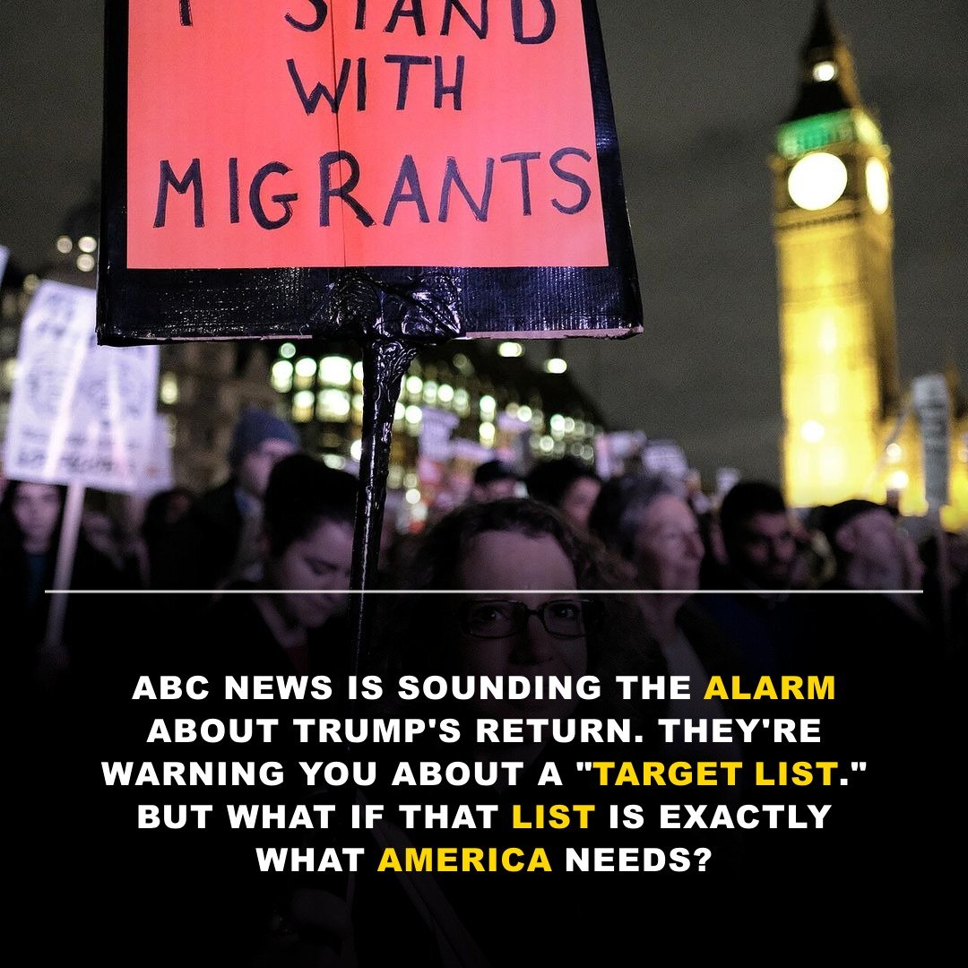 THEY’RE PANICKING! ABC News Just SPILLED THE BEANS On Trump’s ‘Target List’ – And Patriots Are CHEERING!