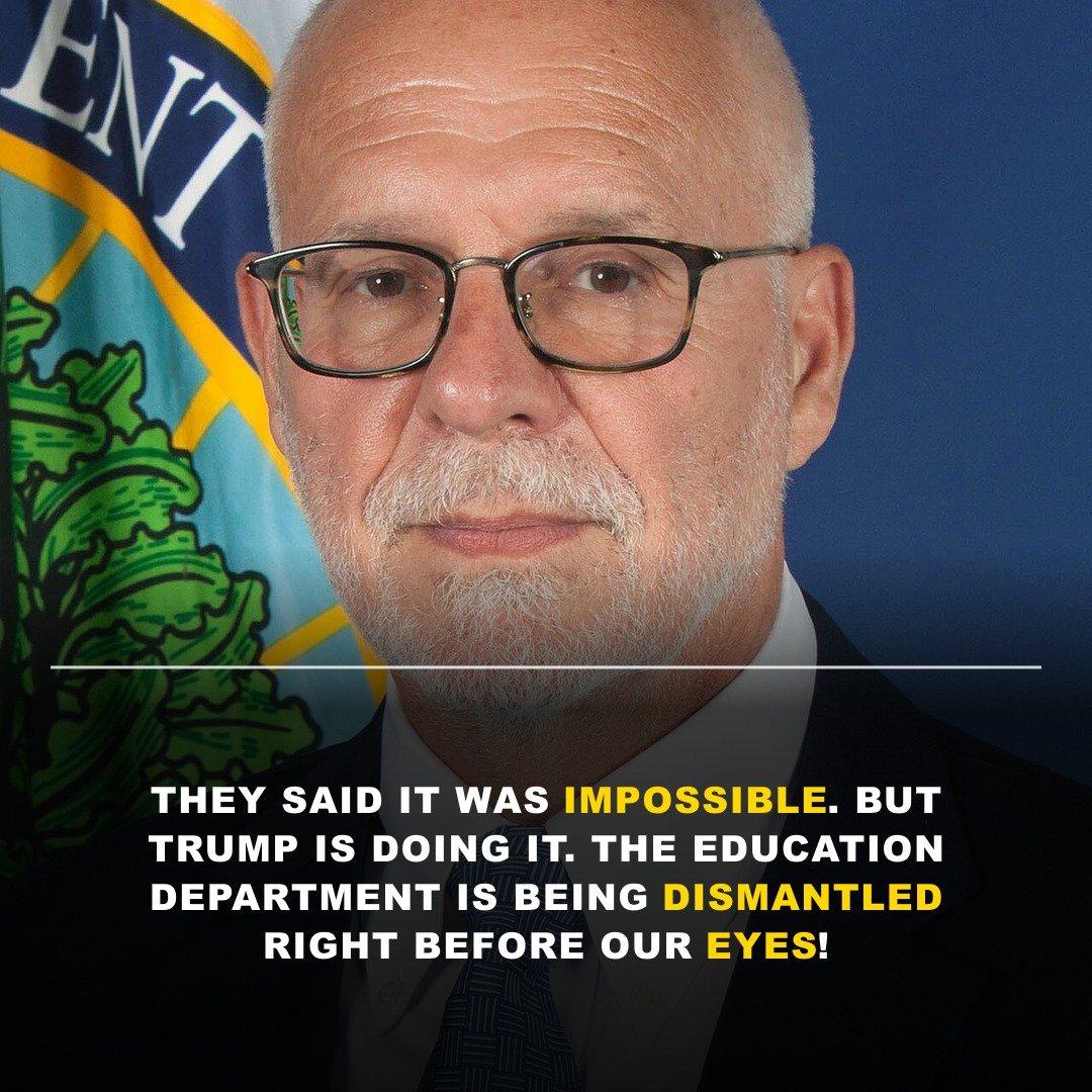 THEY’RE SHAKING! Trump’s ULTIMATE Demolition Plan Just Hit The Education Department – And The Establishment Is TERRIFIED!