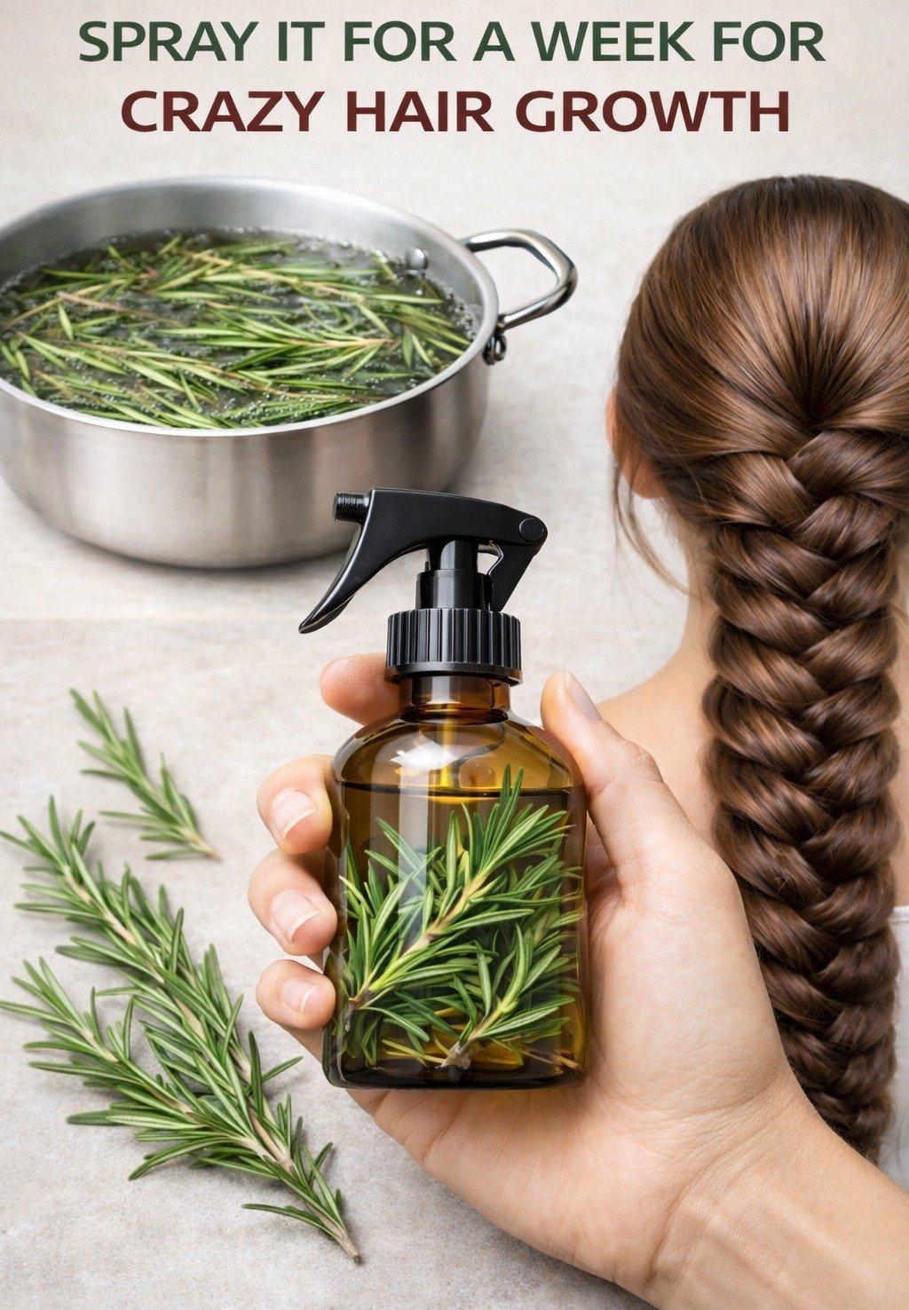Unlocking Hair Growth: The Ancient Wisdom of Rosemary “Dew” Now Supported by Science