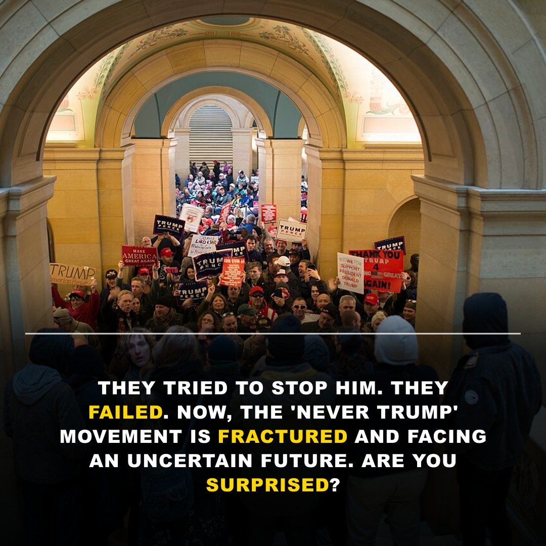 GOOD RIDDANCE: The Pathetic ‘Never Trump’ Cabal Is FINALLY CRUMBLING – And We Saw It Coming!