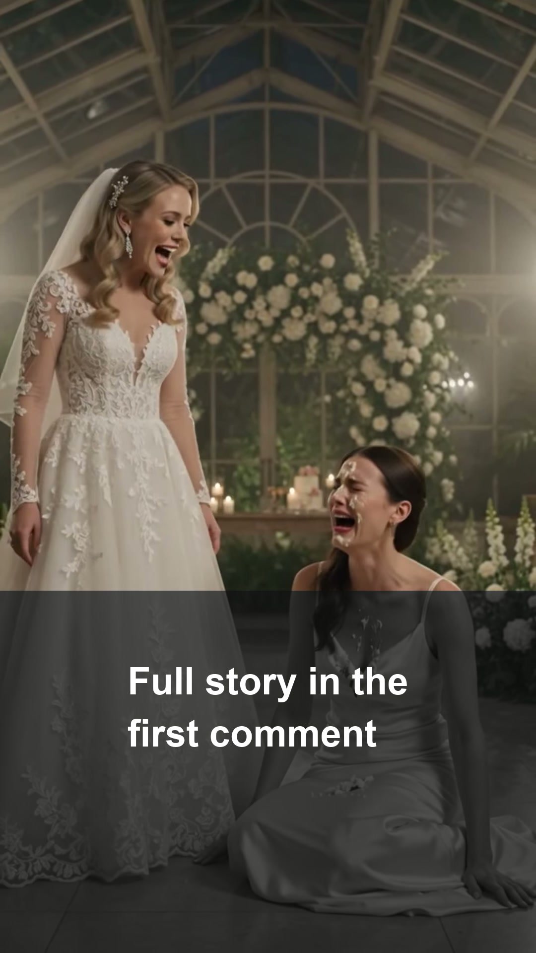 The price of a viral moment hidden in a wedding cake